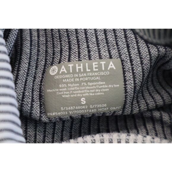 Athleta 348748 062 Women's Sz S Bright White Flurry Base Layer Turtleneck $89 - Picture 4 of 8
